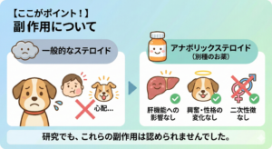 アナボリックステロイドの安全性