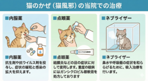 猫風邪の治療
