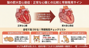 猫の肥大型心筋症　症状