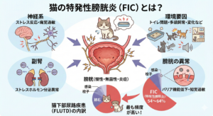 猫の特発性膀胱炎